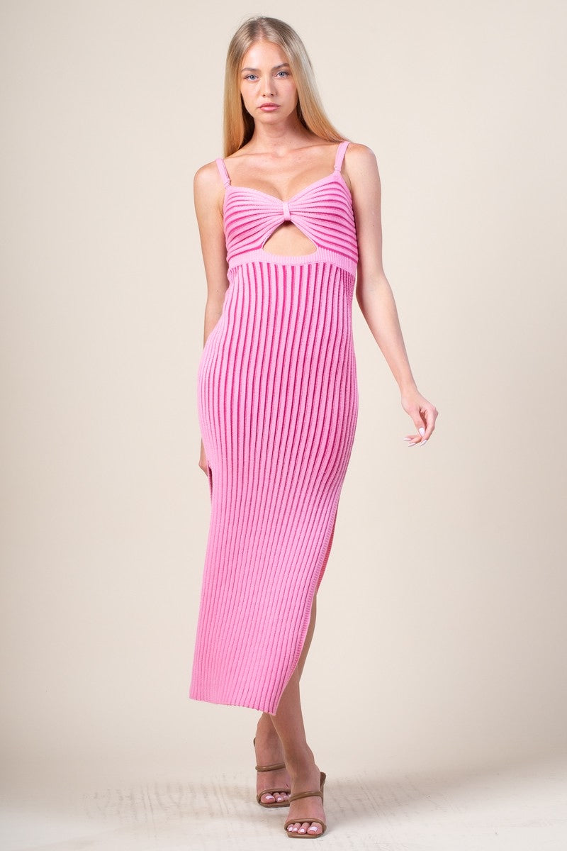 Azura Midi Dress - Pink
