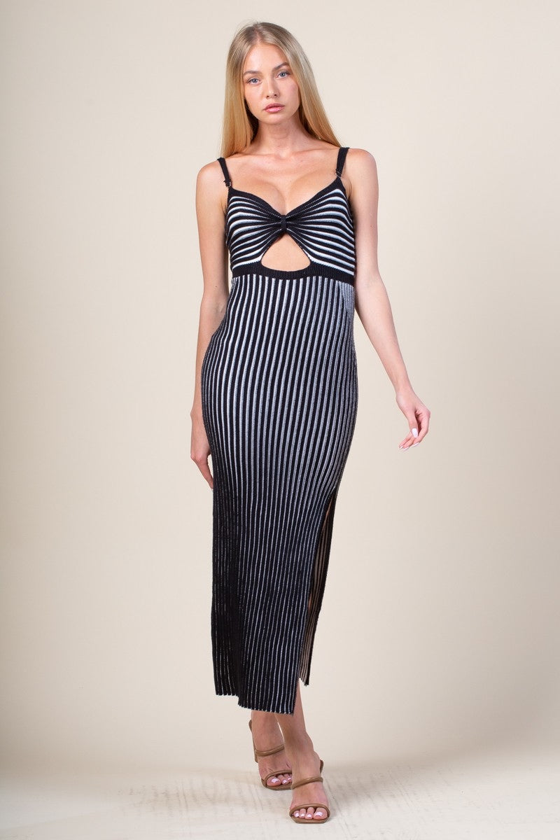 Azura Midi Dress - Black