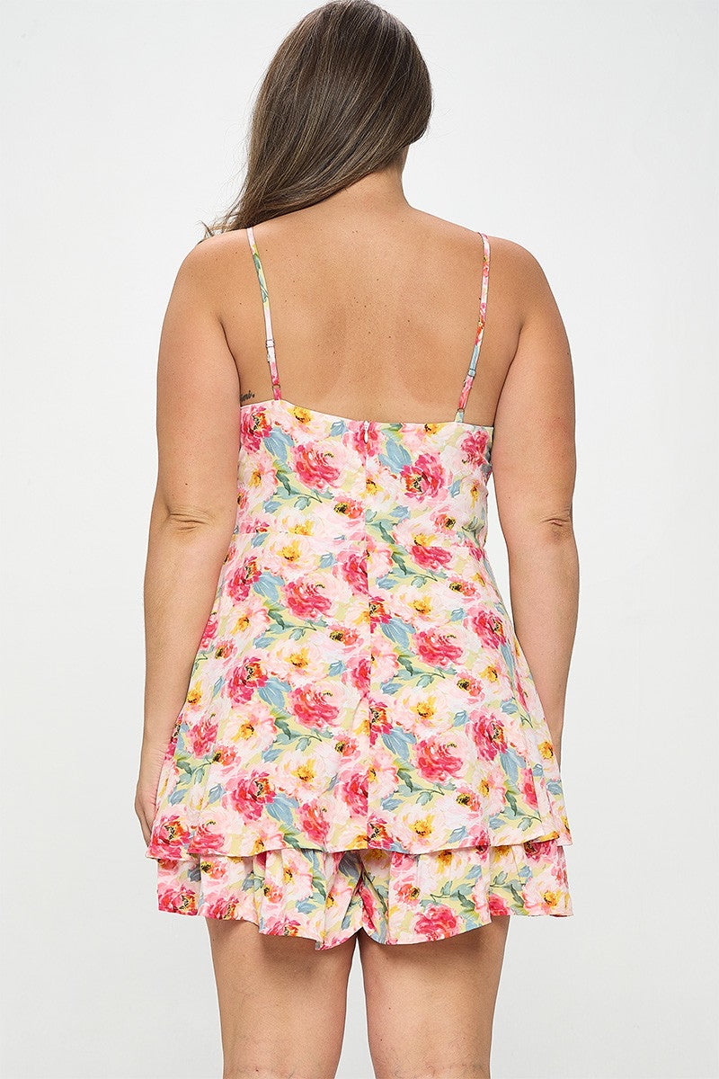 Elena Floral Romper