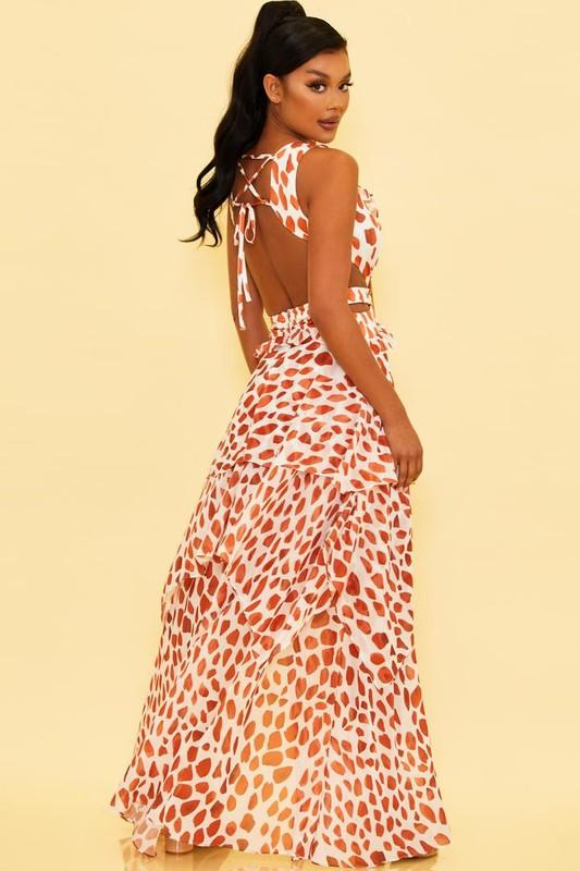 Costeña Maxi Dress - Rust on