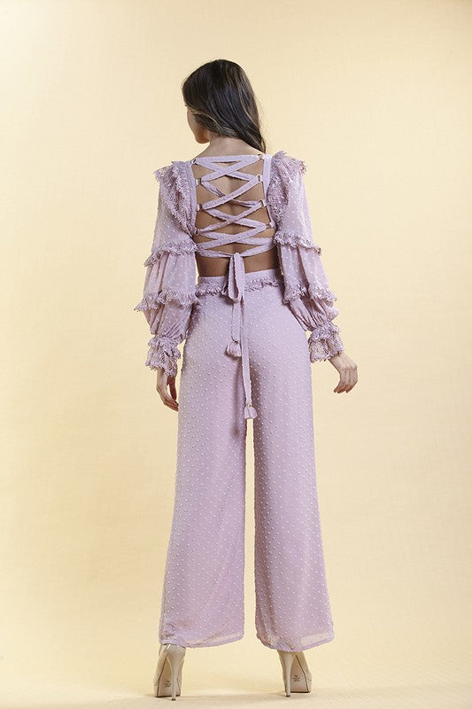 The Best Of Me Jumpsuit - Dusty Pink