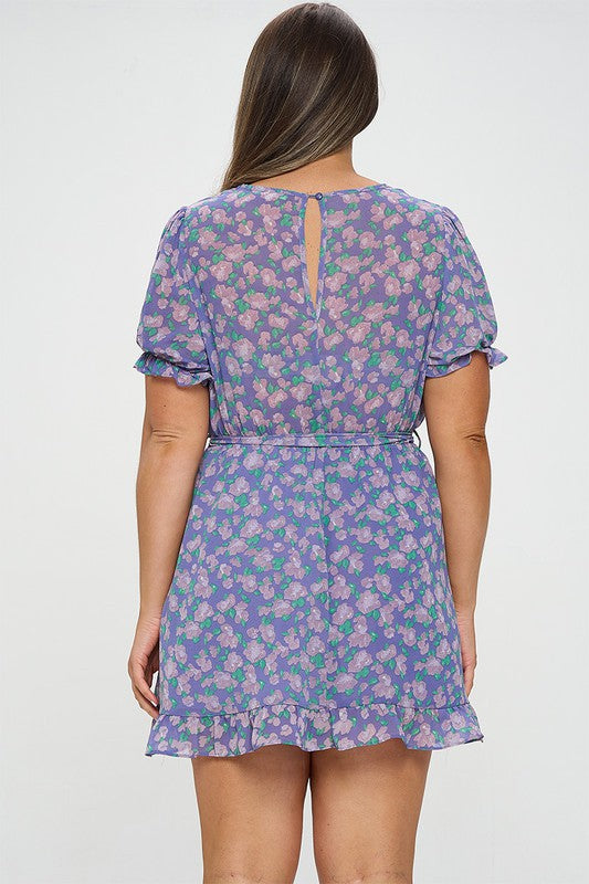 Alea Mini Dress - Purple