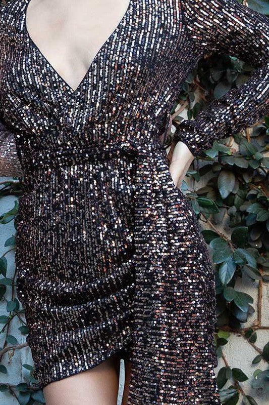 Victoria Mini Dress - Black