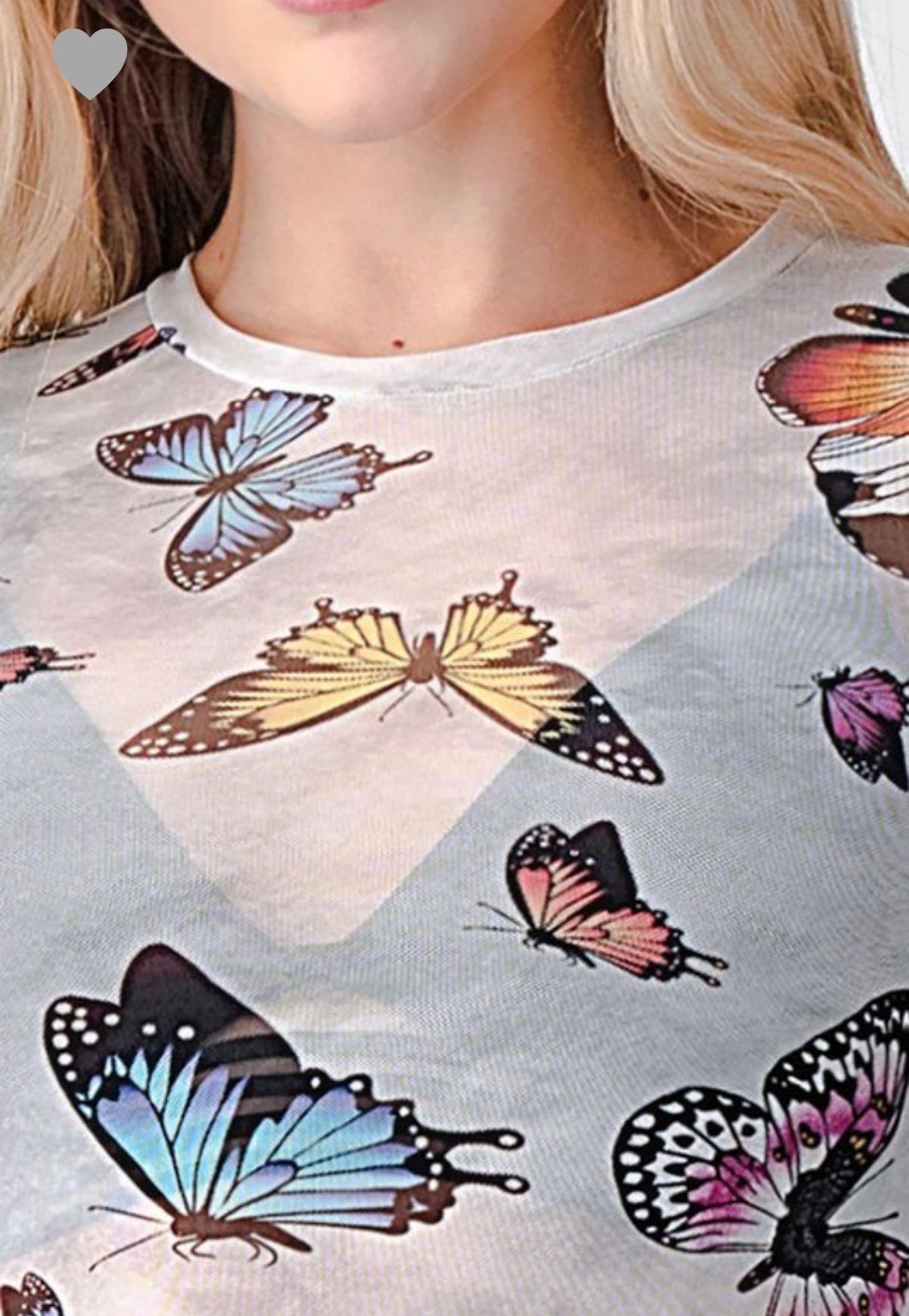 Sandy Butterfly Top