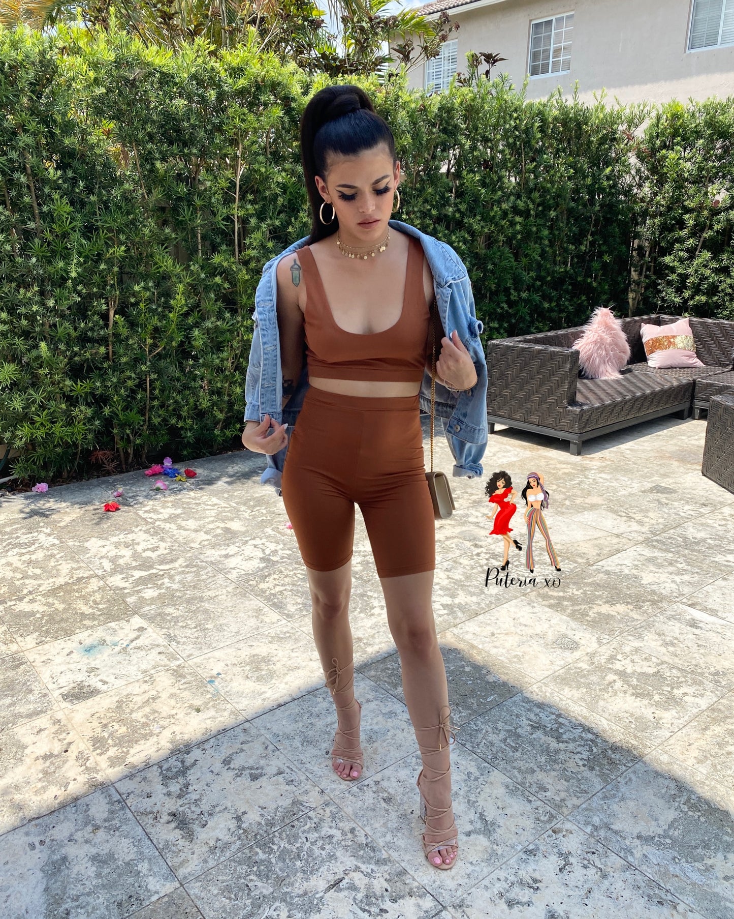 Luli Romper - Copper