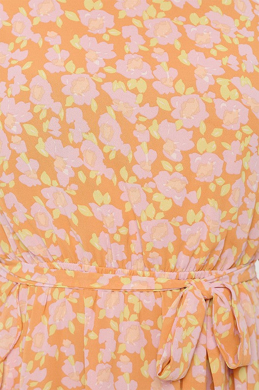 Alea Mini Dress - Orange