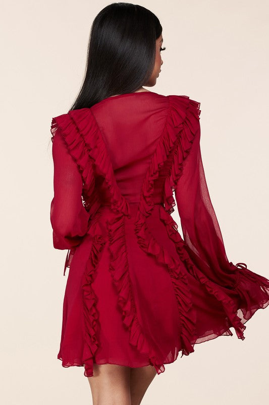 Fine Like Wine Mini Dress