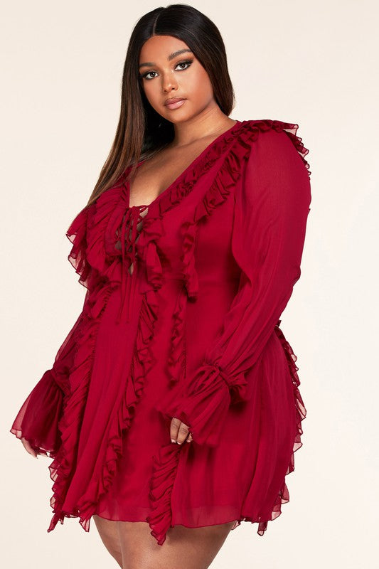 Fine Like Wine Mini Dress