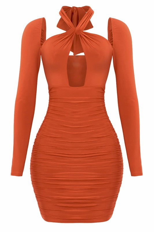 Naivy Dress - Copper