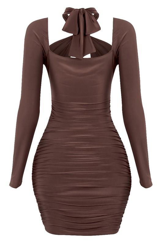 Naivy Dress - Chocolate