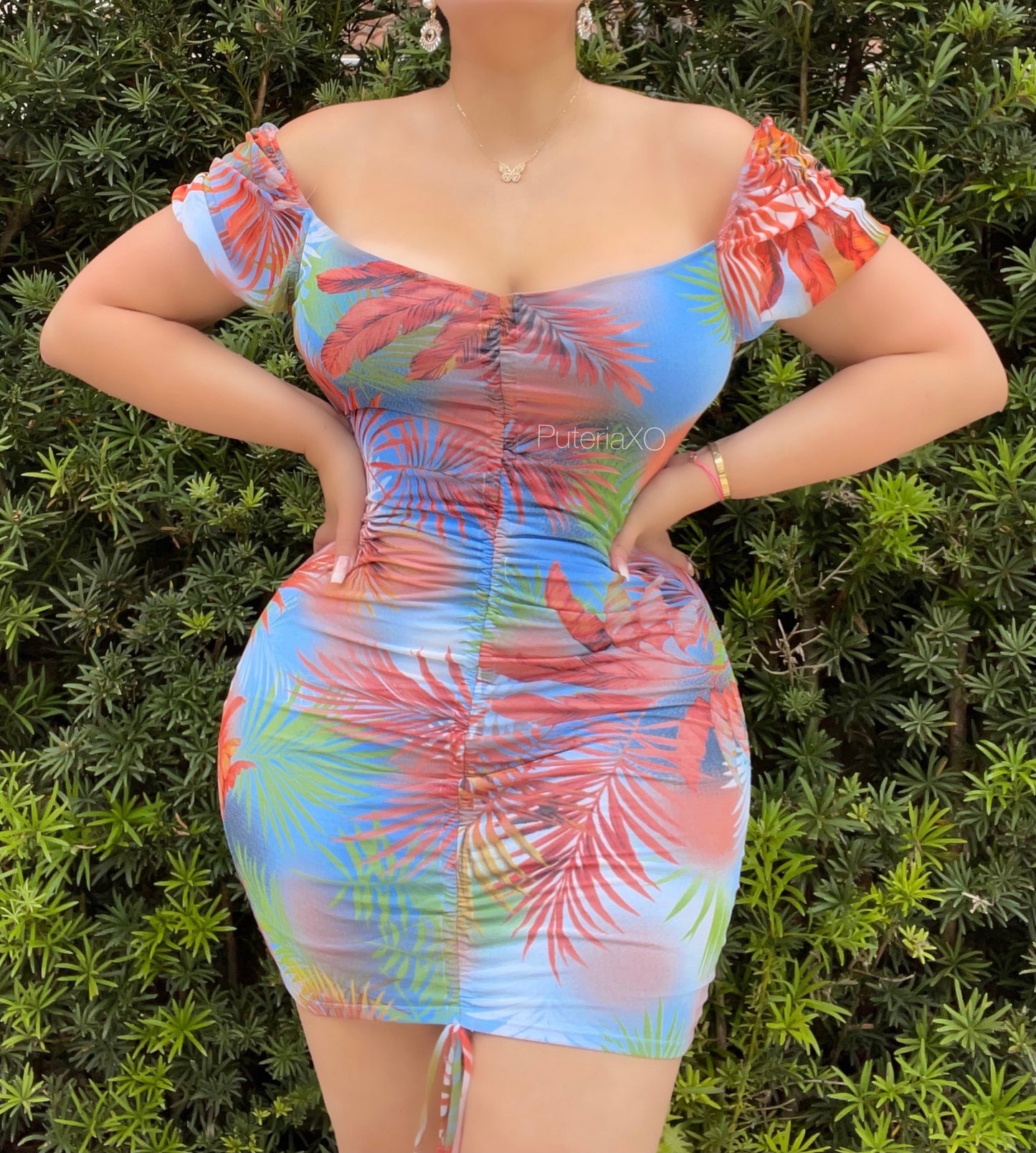 Eva Dress - Blue
