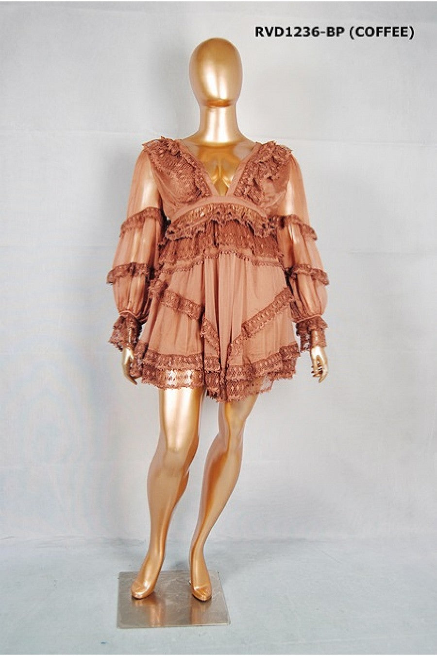 Bestie Mini Dress - Coffee