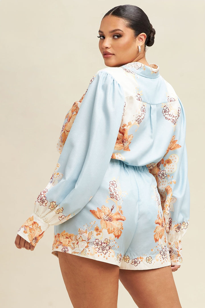 Very Demure Shorts Set
