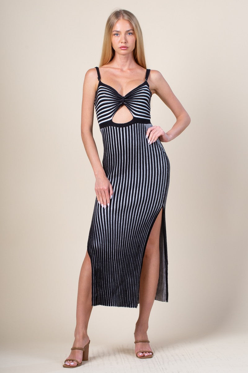 Azura Midi Dress - Black