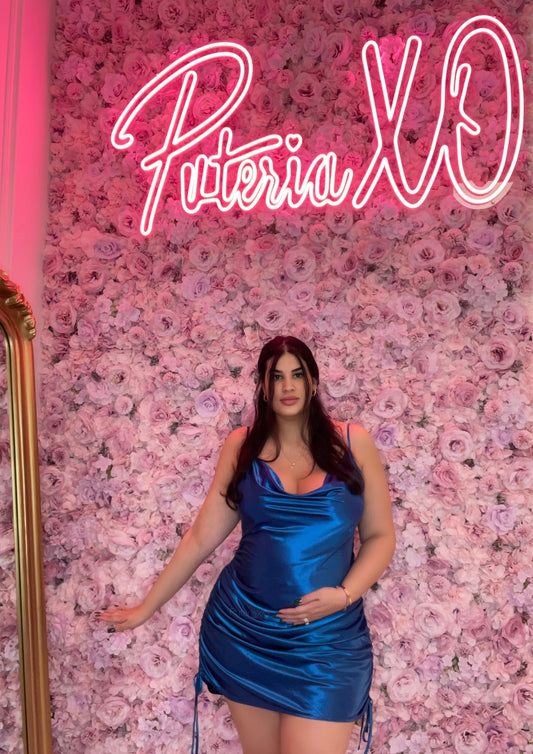 Double Trouble Dress - Blue