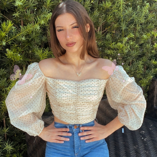 Dulcinea Top - Ivory