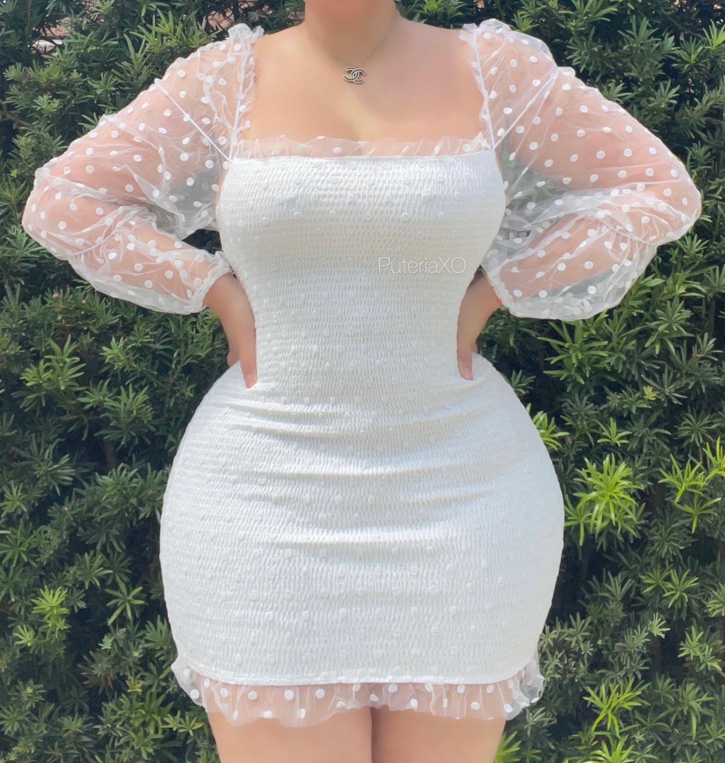 Rocio Dress -White