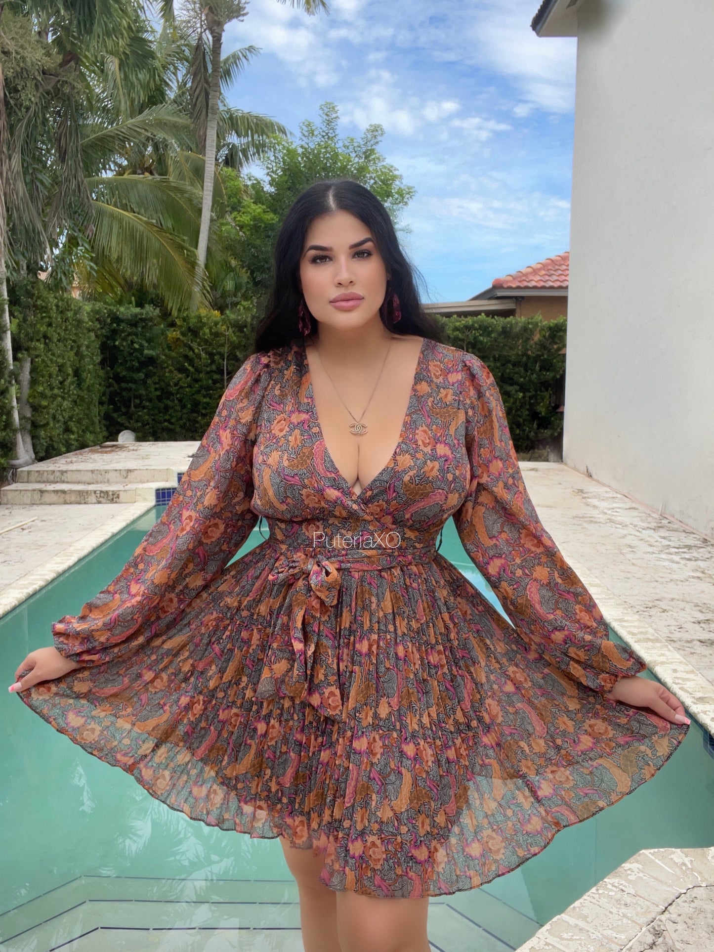 Señorita Mini Dress - Black