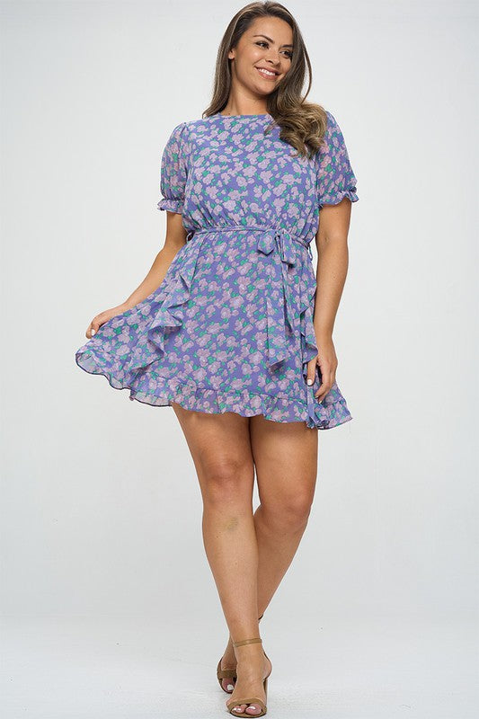 Alea Mini Dress - Purple