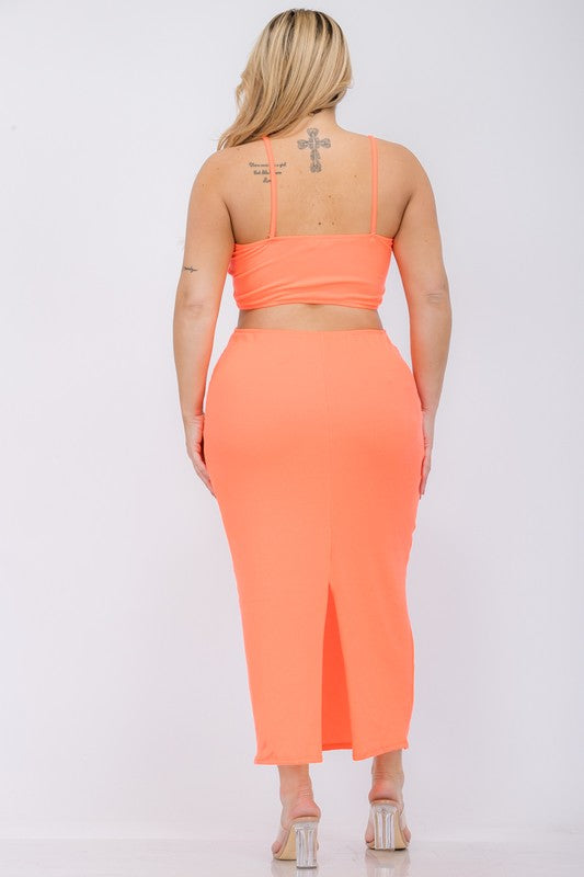 Lassy Dress - Orange