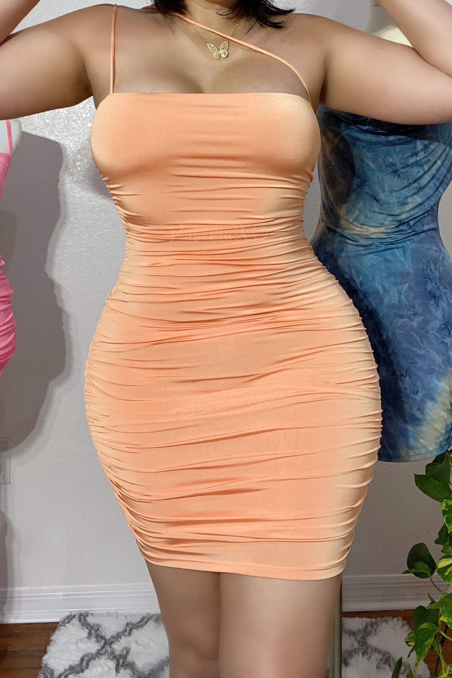 Krista Dress (Peach)