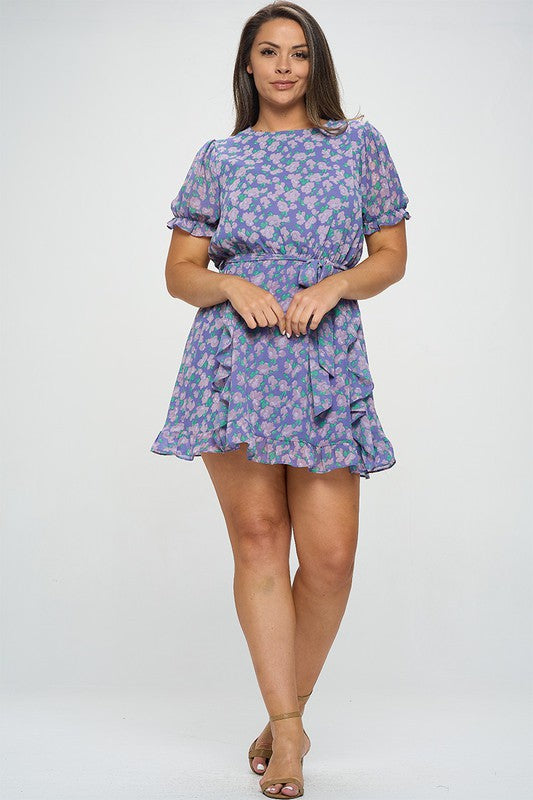 Alea Mini Dress - Purple