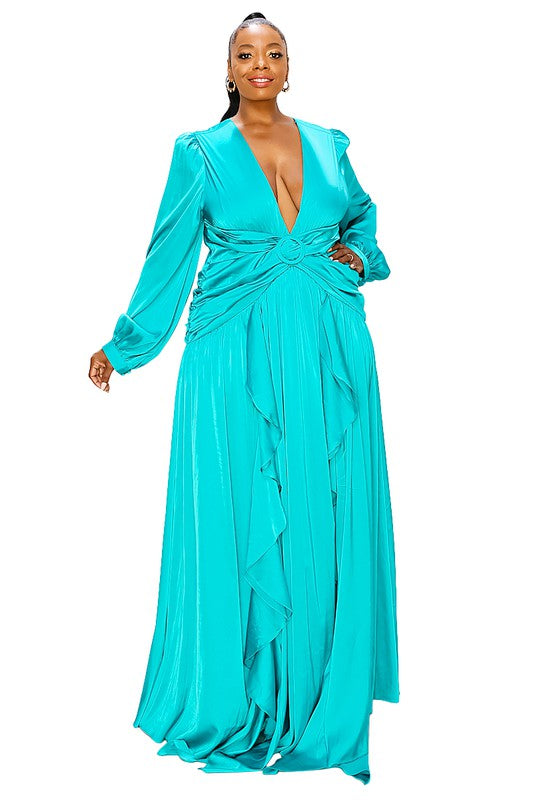 Mar Azul Maxi Dress