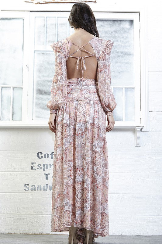 Boujee Maxi Dress - Pink