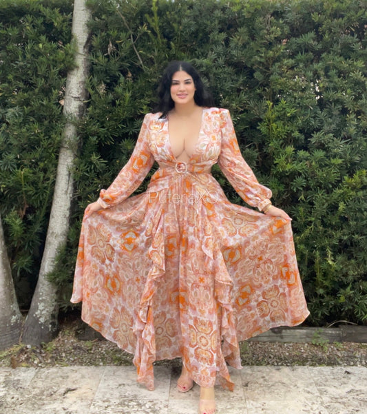 Boujee Maxi Dress - MaryGold